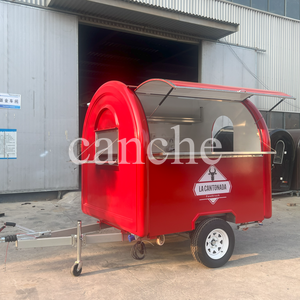 Remorque bon marché remorque mobile de vente de nourriture conception personnalisée en acier inoxydable camion de nourriture de crème glacée mobile - Product Image 6