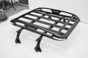 Portapacchi Universale per Auto, Cestello da Tetto <span class=keywords><strong>Cromato</strong></span> in Alluminio, Portabagagli di Alta Qualità per 4x4 - Product Image 4