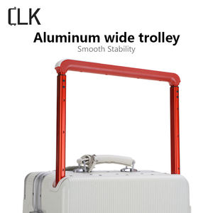 Designer de mode valise de voyage affaires poussette sur roues <span class=keywords><strong>cabine</strong></span> métallique transporter bagages large tige de traction bagages de luxe - Product Image 4