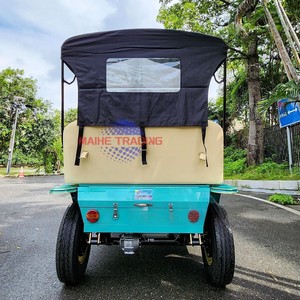Voiture de tourisme électrique rétro classique de luxe 8 places, batterie lithium, autonomie 80-120 km, véhicule touristique pour mariages et sites touristiques - Product Image 3