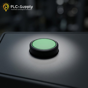 Unidad de Control de Interruptor de Botón <span class=keywords><strong>Pulsador</strong></span> de Latón XB5AA35 de Grado Industrial, 12V, Verde, de Empuje, Confiable, 1NO1NC, con Retorno por Resorte para Control de Máquinas - Product Image 1