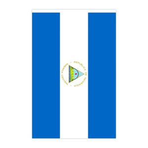 ธงประดับตกแต่งแบบสายรุ้ง ขนาด 5.5x8 นิ้ว ทำจากโพลีเอสเตอร์ พิมพ์ลายกราฟิกนิการากัว สำหรับตกแต่งภายในและภายนอกอาคาร (20 ชิ้น/ชุด) ขายส่ง - Product Image 2