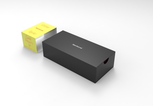 Trượt ra rỗng Jar hộp giấy mờ đen nến Hộp bao bì các tông 3 nến hộp quà tặng với chèn - Product Image 5