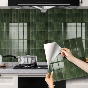 Juego de 6 Adhesivos de Pared de PVC Autoadhesivos para Cocina y Baño, Resistentes al Agua y al Aceite, Engrosados, Gran Venta - Product Image 5