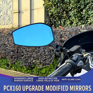 Espejos Retrovisores de Aluminio AOS4 para PCX160/150, Versión Reflectante Mejorada - Product Image 6