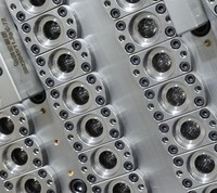 Moule de préformes PET en acier CHUANGHONG CH-A1/CH-A2 72 cavités, injection plastique, auto-verrouillant, sans queue, pour machine CNC à canaux chauds/froids