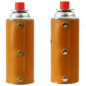 便携式盒式炉气罐保护套户外丁烷瓶长气罐扣皮套