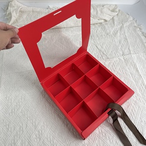Boîte à emporter en papier kraft pour sushi, fruits, chocolat, biscuits, plateau, déjeuner, poisson et frites, boîte à dessert avec plateau de service et séparateurs - Product Image 5