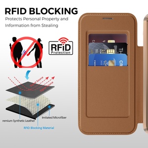Funda Protectora de Teléfono de Cuero PU con Textura de Fibra de Carbono Magnética al por Mayor para Google Pixel 11 10 Pro XL con Soporte para Tarjetas - Product Image 4
