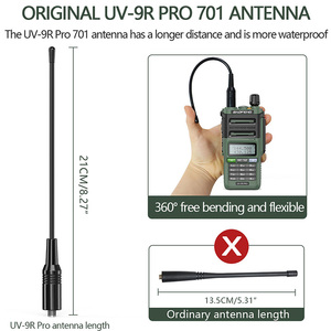 Radio bidirectionnelle étanche double bande FM Baofeng BF-UV9R Plus Pro UV-9R Talkie-walkie - Product Image 3