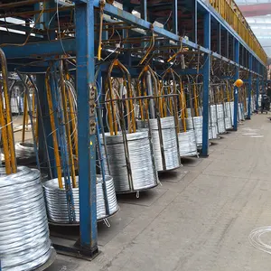 Penjualan Langsung Pabrik Baja Karbon Rendah Rebar Tie Wire Bwg 18 Kawat Pengikat Besi Gi Galvanis