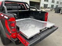 Accessoires en alliage d'aluminium 4x4, plateau coulissant pour benne de pick-up, tiroirs de chargement pour pick-up, plateau coulissant pour benne de pick-up pour Mitsubishi L200