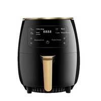 Friteuse à air professionnelle Deson 6L avec écran numérique, multifonctionnelle, pour une cuisine saine en famille