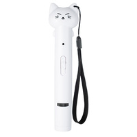 Joysing Vente en gros Amusant Chargement USB Tête de chat Pointeur laser infrarouge Auto-Salut Anti-ennui Jouet interactif et de mouvement pour animaux de compagnie