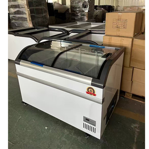 Siêu thị thương mại Ice Cream đảo tủ lạnh hiển thị tủ siêu thị hải sản đông lạnh Tủ đông - Product Image 4