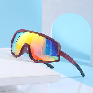 Gafas de Sol Deportivas Polarizadas UV400 con Marco de PC, Protección Solar para Ciclismo y Montañismo al Aire Libre, Unisex, Azules - Product Image 1