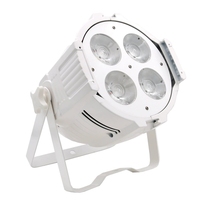 Professionelles weißes 4-Augen-COB-LED-PAR-Licht 250W Warmweiß 3200K 6500K DMX512 PRATT-Anschluss Hochzeits-Gesichtslicht Bühnen-Wash-Licht