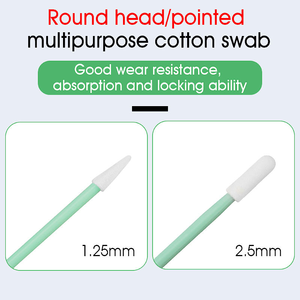 COMPTYCO stick di pulizia in fibra 100 pezzi tamponi in fibra per 1.25mm/2.5mm LC/SC/FC/ST connettori/adattatori per pulizia in fibra ottica - Product Image 3