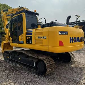 รถขุดไฮดรอลิกแบบตีนตะขาบ Komatsu PC210-8 ขนาด 21 ตัน รถขุดมือสอง Komatsu ของแท้ ชั่วโมงการใช้งานต่ำ รถขุดสำหรับงานวิศวกรรม ขาย - Product Image 1