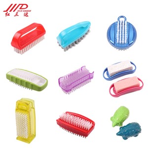 Fourniture d'usine brosse de nettoyage pour nail art, outils de beauté avec pierre ponce, gommage des ongles, poussière, nettoyeur, manucure OEM - Product Image 1