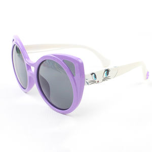2024 नया फैशन स्मार्ट कैट आई किड्स सनग्लासेस टीपीई बग आइज़ किड्स सनग्लासेस थोक में बच्चों, लड़कियों, लड़कों के लिए - Product Image 5