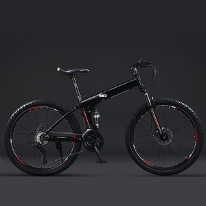 Vélo de montagne portable de <span class=keywords><strong>taille</strong></span> de roue de 26 <span class=keywords><strong>pouces</strong></span> de haute qualité 21 24 <span class=keywords><strong>27</strong></span> vitesses vélo vtt vélo pliant en acier pour adultes - Product Image 2