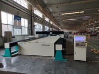 Machine de découpe à jet d'eau CNC haute précision pour usage intensif, avec moteur de pompe à entraînement direct, pour plaques d'acier de 300 mm d'épaisseur, en langue russe