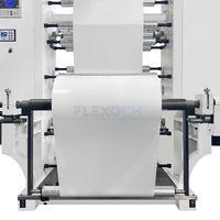 Configuration de type empilable conçue pour l'impression sur substrats en film plastique dans une machine d'impression flexographique de production