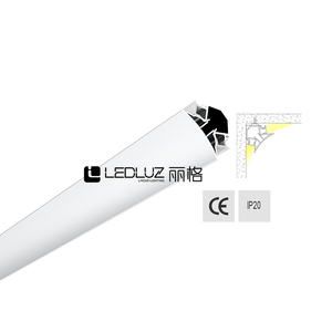 Nuevo estilo, esquina de 90 grados, perfil de aluminio Led, luz de pared y techo, canales de iluminación LED para contratista de construcción - Product Image 4