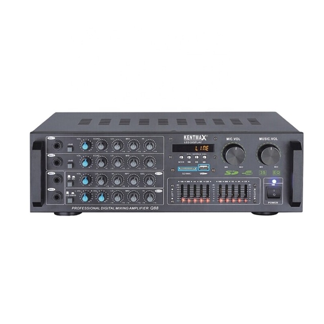 Plate Amplifier Super Bass Mini Hi-Fi Stereo Power Amplifier for KTV Karaoke Usb Audio Speaker