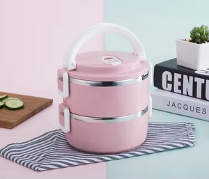 Square 1-3L Leakproof <b>Plastic</b> Bento <b>Box</b> for Kids Customized Single Tier Takeaway <b>Lunch</b> Container - Product Image 3