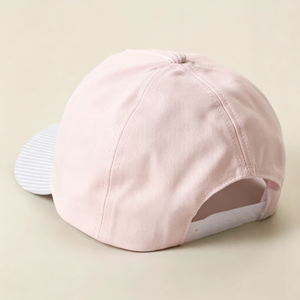 Berretto da baseball per bambini regolabile economico con visiera personalizzata a 6 pannelli - Product Image 4