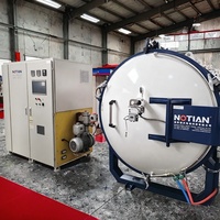 Four industriel à induction électrique sous vide pour traitement thermique par frittage de réaction céramique au carbure de silicium, en promotion directe usine