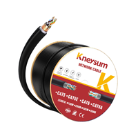 Cable Ethernet de Comunicación para Exteriores Cat6 SFTP de 305M/100M, 23AWG, Cobre Libre de Oxígeno, Venta Caliente