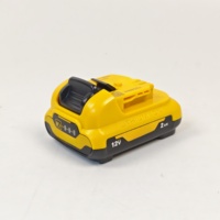 Batterie DEEWALT 12V 2.0Ah, solution de remplacement DCB127, coque antichoc pour environnements de travail complexes
