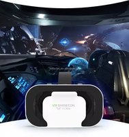 Pour téléphone Mobile VR 3D lunettes de réalité virtuelle G05 monté sur la tête PMMA lentille optique conception 3D VR lunettes