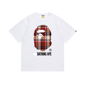 T-shirt Casual Unisex in Puro Cotone di Alta Qualità 240g, Stampa Multicolore Camo Ape Head, Maglietta Streetwear Oversize - Product Image 4
