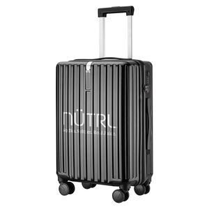 גלגלים שותקת מטען נסיעות ורוד עם סט מנעול zipper 20 "24" 28 "להתאמה אישית יוניסקס לגברים ולנשים קל משקל - Product Image 5