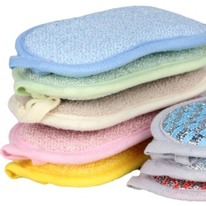 Estropajo de Doble Cara Shandong, Colores Variados, Esponja de Limpieza para Cocina, Uso Doméstico - Product Image 4