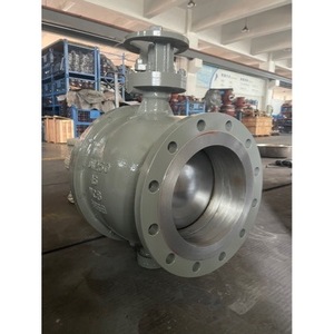 Válvula de Bola Fija Shanghai Jieyi Q4347F DN250 PN16 WCB, Conexión de Brida, Control de Flujo de Agua, Válvula Industrial para Tuberías - Product Image 3
