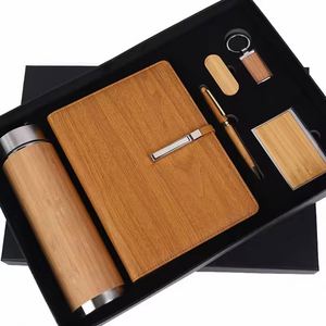Nouvel ensemble de carnets écologiques 2025 – Cadeau d'affaires haut de gamme en cuir PU avec logo personnalisé, idéal pour hommes (vente en gros disponible) - Product Image 5