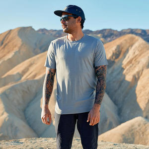 T-shirt Sportiva da <span class=keywords><strong>Uomo</strong></span> in Lana Merino ad Asciugatura Rapida, Traspirante, Manica Corta, per Corsa e Montagna - Product Image 6