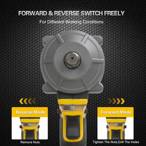 <span class=keywords><strong>Clé</strong></span> à chocs électrique 1100 <span class=keywords><strong>Nm</strong></span> <span class=keywords><strong>Clé</strong></span> <span class=keywords><strong>dynamométrique</strong></span> robuste <span class=keywords><strong>Clé</strong></span> à perceuse sans fil à couple élevé - Product Image 2