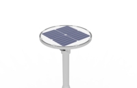 Lampe de jardin solaire à LED avec détecteur de mouvement étanche pour l'extérieur