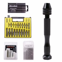 Mandrin micro-aluminium sans clé Kangalu pour perceuse rotative, outils miniatures pour le travail du bois, la bijouterie et l'artisanat, tige de 1,5 mm, mandrin de 0,3-3,4 mm