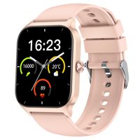 Smartwatch Quadrato P125 con Touch Screen, Monitoraggio della Frequenza Cardiaca in Tempo Reale, Display TFT, Impermeabile, Contapassi per Chiamate e Sport