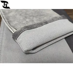 Faux tissu denim tricoté en denim 9oz, nouvelle étoffe élastique élastique m, tissu extensible