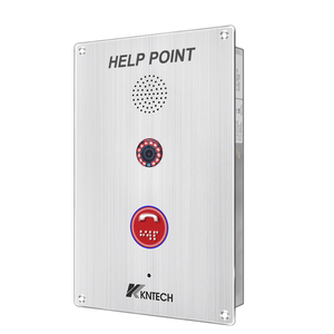 Sistema de Videoportero de Alta Calidad KNTECH, Llamada a la Plataforma de Control, Ayuda de Emergencia KNZD-20, Teléfono Analógico VoIP con Clasificación IP55 - Product Image 1