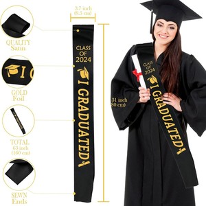 <span class=keywords><strong>สายสะพาย</strong></span>ขวัญยินดีสำเร็จการศึกษา รุ่นปี 2025 สินค้าขายดี สำหรับงานปาร์ตี้ ฤดูกาลรับปริญญา พร้อมชุดมงกุฎและอุปกรณ์ตกแต่ง - Product Image 4