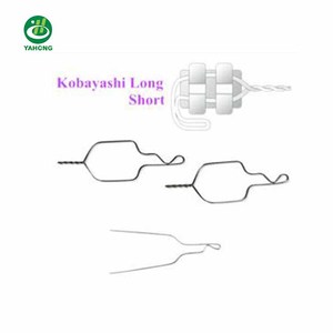 Ligadura Dental de Acero Inoxidable <span class=keywords><strong>Kobayashi</strong></span> para Ortodoncia, Venta al por Mayor - Product Image 3